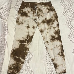Lululemon Warm Down Jogger Earth Dye Sand